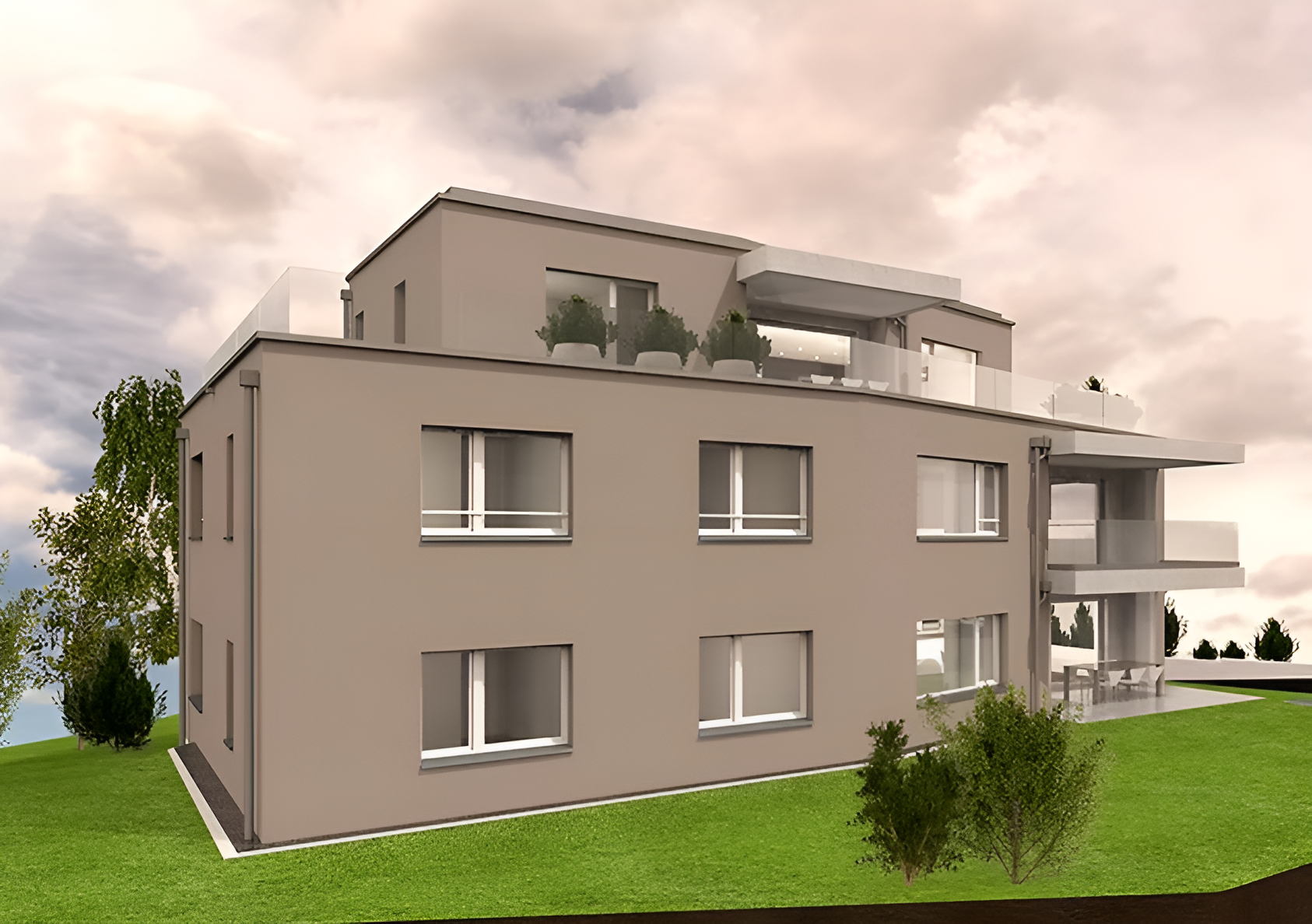 Neubau Mehrfamilienhaus Badiwiese