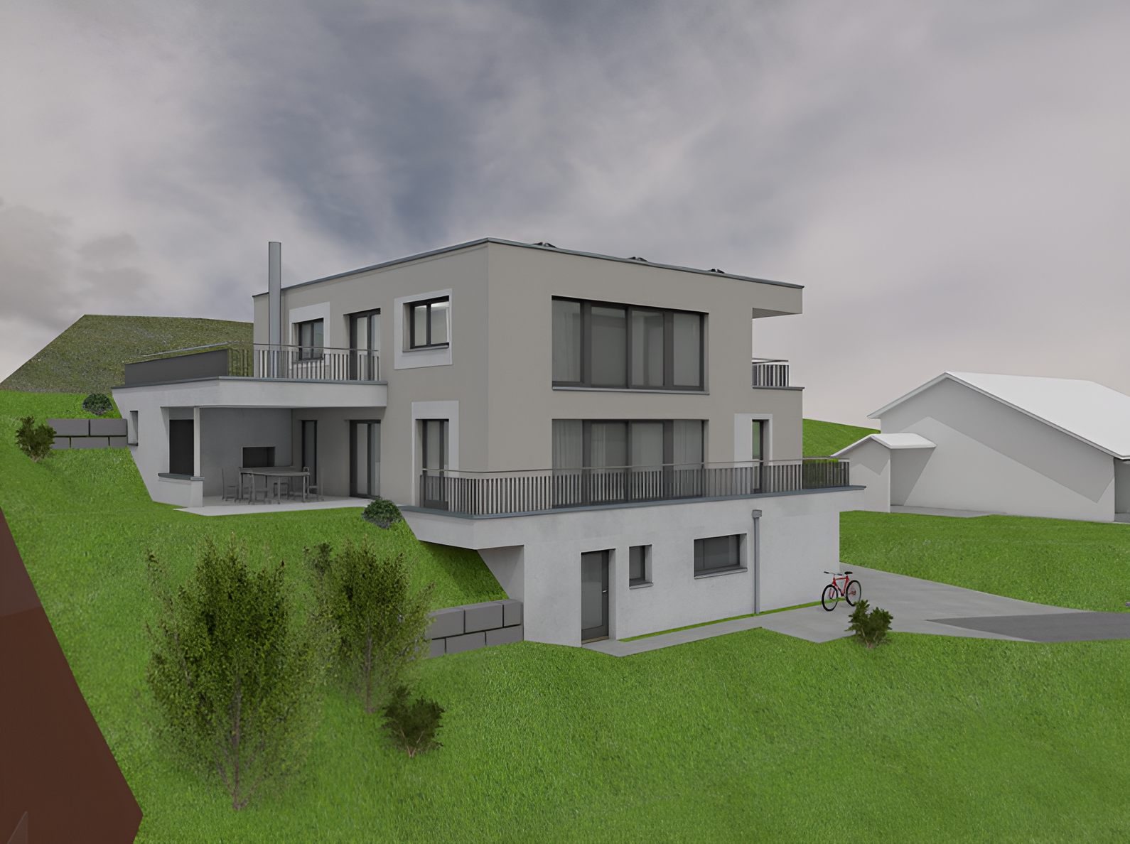 Neubau DEFH Mosnang