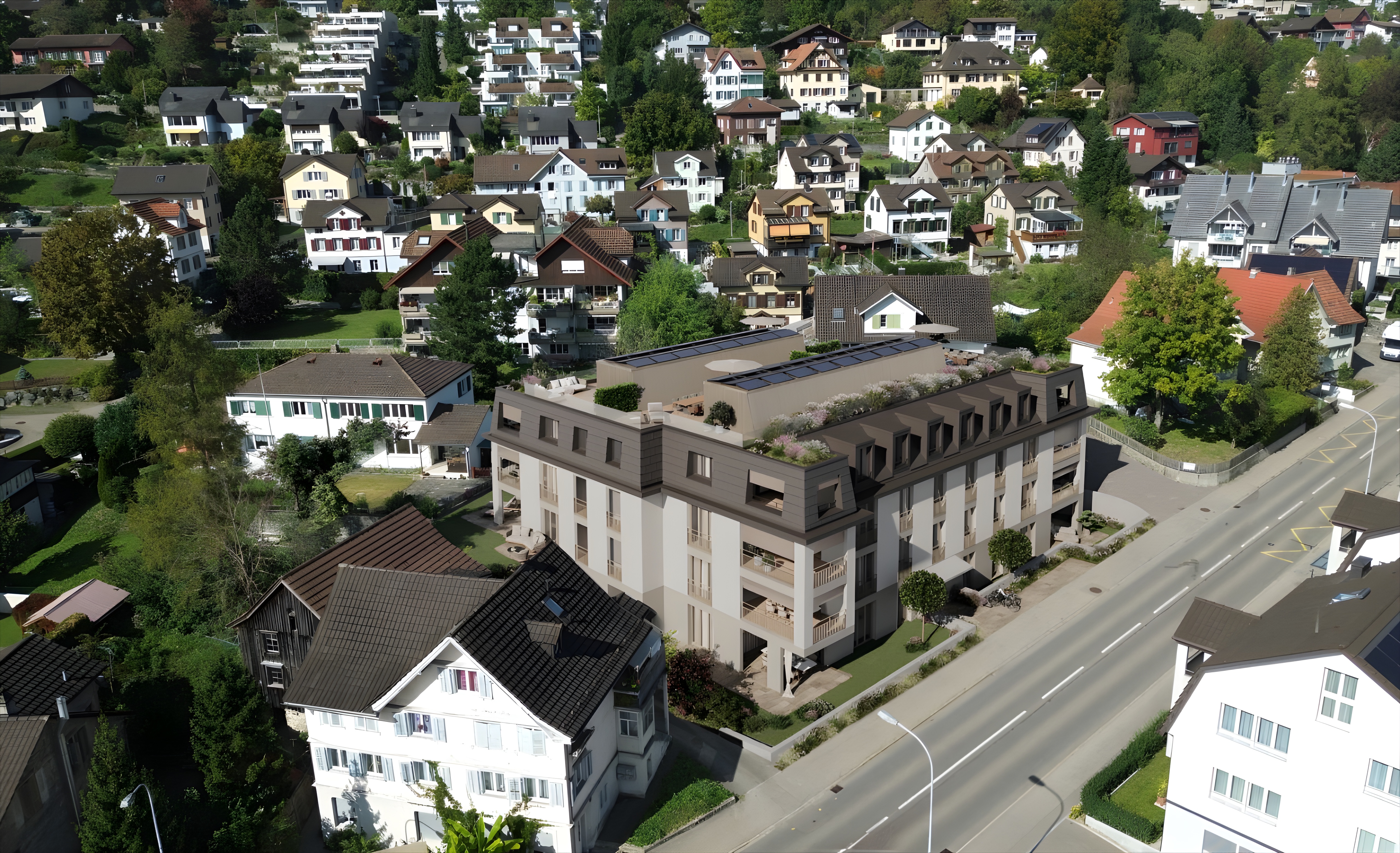 Neubau Mehrfamilienhaus B27 Oberuzwil